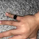 خاتم ملكي مخالب للبيع اللون اسود البيع مستعجل