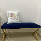 اريكه كحلي مخمل فخمه المخده سعرها لحال