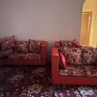 طقمين كنب   غرفة نوم نفرين . للبيع