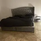 سرير كبير مترين   كومدينات   تسريحه