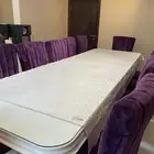 للبيع طاولة طعام 12 كرسي