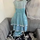 فستان أزرق سهرة مقاس ميديم