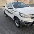 للبيع هايلكس موديل 2022 ديزل ممشي 153 سلق دبل
