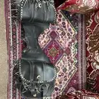 حقيبة سرج خيل جلد حيوان طبيعي