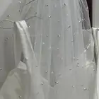 فستان زواج وطرحتين