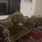 كنب زيتي اخضر للبيع