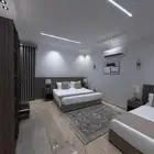 شقق غرف للإيجار قرب المسجد النبوي حي الجمعه قربان - قباء