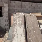 ابواب خشب وحديد للبيع