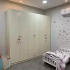 غرفه اطفال دولاب مساند وجلسات ارضيه