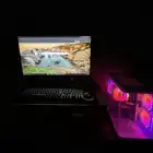 4060Ti PC_ شاشة 27 بوصةLG _ ماوس كيبورد