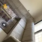 كنب خمسه متر زاويه مع طاوله (بدون مقابل ) العيون الرابيه