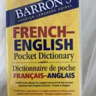 قاموس انجليزي - فرنسي للبيع استخدام شخصي نظيف