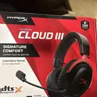 سماعة هايبر اكس كلاود ثري جديده شاريها قبل ثلاث ايام