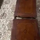 طاولات ثلاثيه نظيفة طقم مثل ماتشوفون
