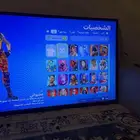 حساب فورت نايت فيه 143 سكن وفيه فيفا 25 زي ماهو واضح ف