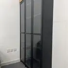 مكتبة ابواب قزاز لون اسود