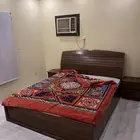 غرفه نوم كامله   مطبخ كامل بثلاجه مع بوتقاز سطحي