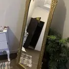 مرايا طويله ب ايطار ذهبي