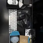 للبيع الكيبورد سلفر سوتش و كيكابس معه وماوس وسماعه و اليكسا