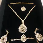 طقم دقه الماس بديل الذهب