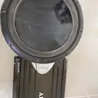 للبيع مضخم صوت واوفره ووايرات كامل