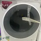 غساله ماركه ونشافه LG استخدام سنه المشكله الباب فيها خربان