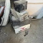 بطاريات للبيع سكراب عدد 5 كبير واثنين صغير