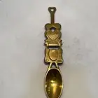 ملعقة الحب نحاس انجليزي اصلي قديم تراث للبيع