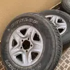 كفرات دنلوب العدد 4 مقاس 17