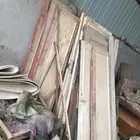 ابواب خشب مستخدمه بدون الحلق