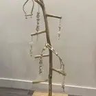 ستاند خشبي ل الطيور