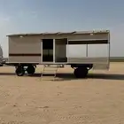 كرفانه سحب غرفه مطبخ ودكه مسقوفه عليها طاقات