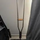 عكازة حبة وحده جديدة م استخدمت السعر 90 ريال