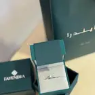خاتم جديد بالكرتون لم يلبس فضه حجر من فايندرا
