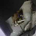 شاشة تلفزيون Samsung مكسورة قطع غيار فقط