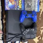 سوني 4 مع أربع أيادي وشرطين 2 نظيف ماله عيوب