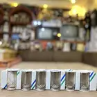 كاسات الشاي النقشة والحجم القديم