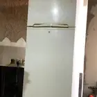 بيع ثلاجه مع فرن كبير