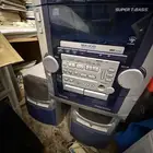 مسجل كاسيت مع dvd وسماعتين كبيره