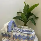 سرير اطفال حديثي الولاده منسوج يدوي