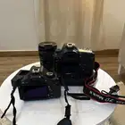 كاميرا وعدسة كانون D7 و D600