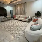 كنب مودرن منفصل مع ستارة