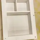غطاء شباك مكيف خشب قوي