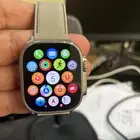 ساعه أبل الترا بحاله ممتازه