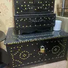 صندوق خشب ترات قديم عدد 2