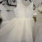 فساتين زفاف للبنات عمر 4 سنوات و7 سنوات و12 سنة مع الطرحات