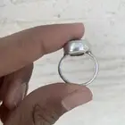 خاتم عقيق فضه اصلي