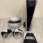بلايستيشن 5 مدخل CD مع جهاز نظارة الواقع الافتراضي VR للبيع