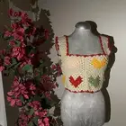 توب القلوب كروشية