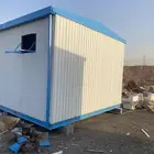 غرفة بركس مقاسها 4 8 مستعملة مجدده نضيفة جدا